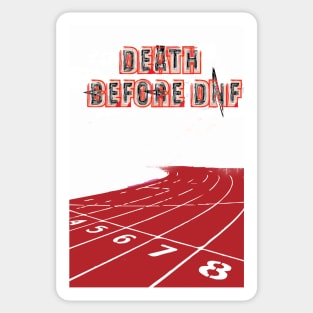 Fasbytes Track Running ‘ Death before DNF ‘ Sticker